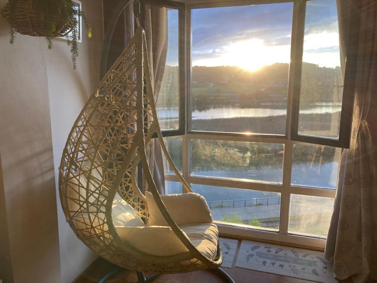 Apartamento con vistas espectaculares al rio Sella Ribadesella Exterior foto