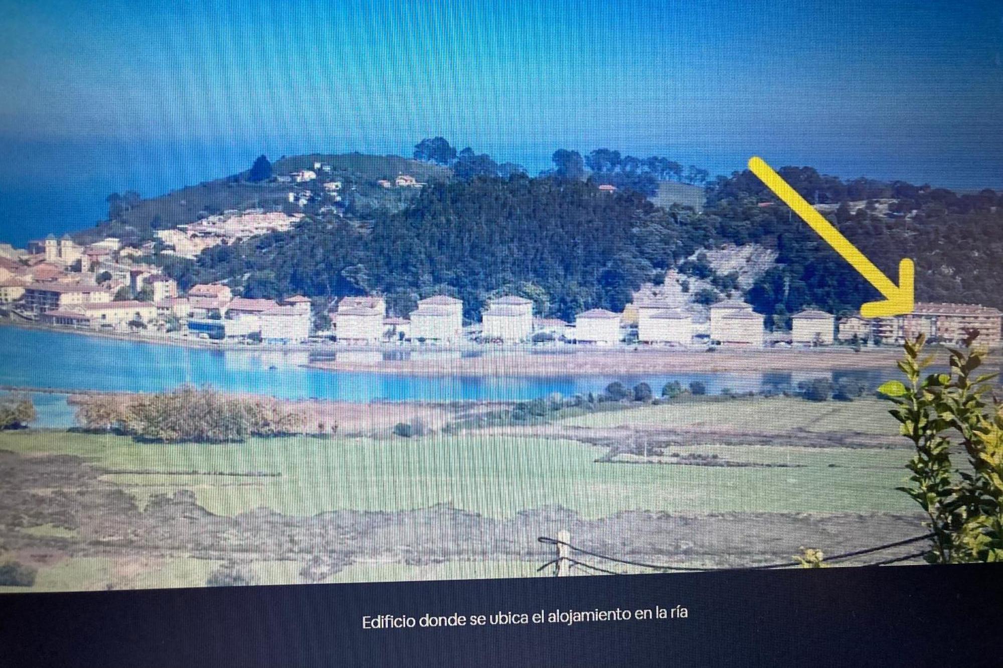Apartamento con vistas espectaculares al rio Sella Ribadesella Exterior foto