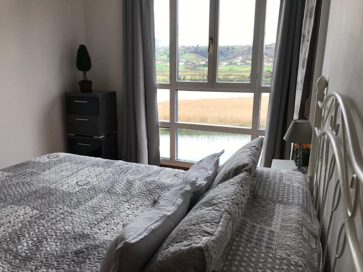 Apartamento con vistas espectaculares al rio Sella Ribadesella Exterior foto